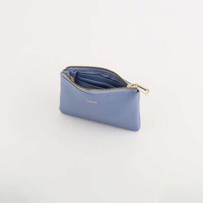 Women's Coin Purse with Keychain - Loto v2 wallet Slate