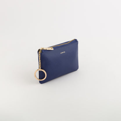 Women's Coin Purse with Keychain - Loto v2 wallet Blue