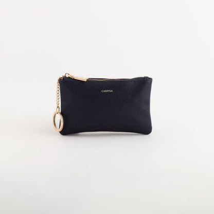Monedero con llavero para mujer - Cartera Loto v2 Azul marino