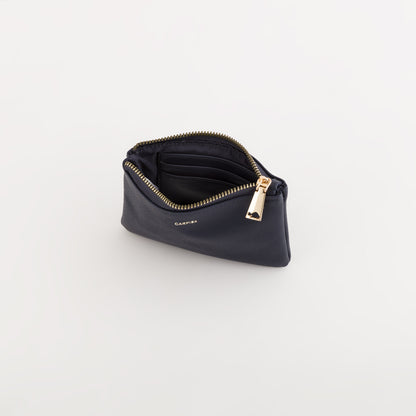 Monedero con llavero para mujer - Cartera Loto v2 Azul marino
