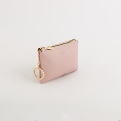Portamonete Con Portachiavi Donna - Loto v2 wallet Cipria