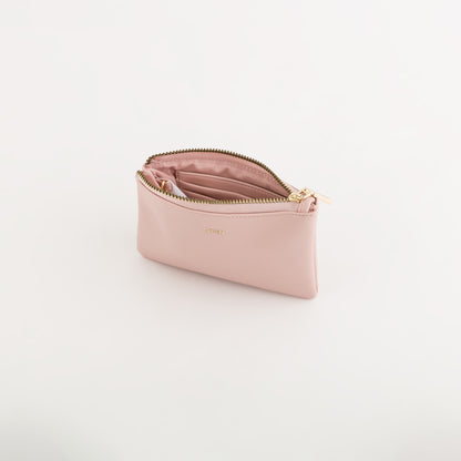 Portamonete Con Portachiavi Donna - Loto v2 wallet Cipria
