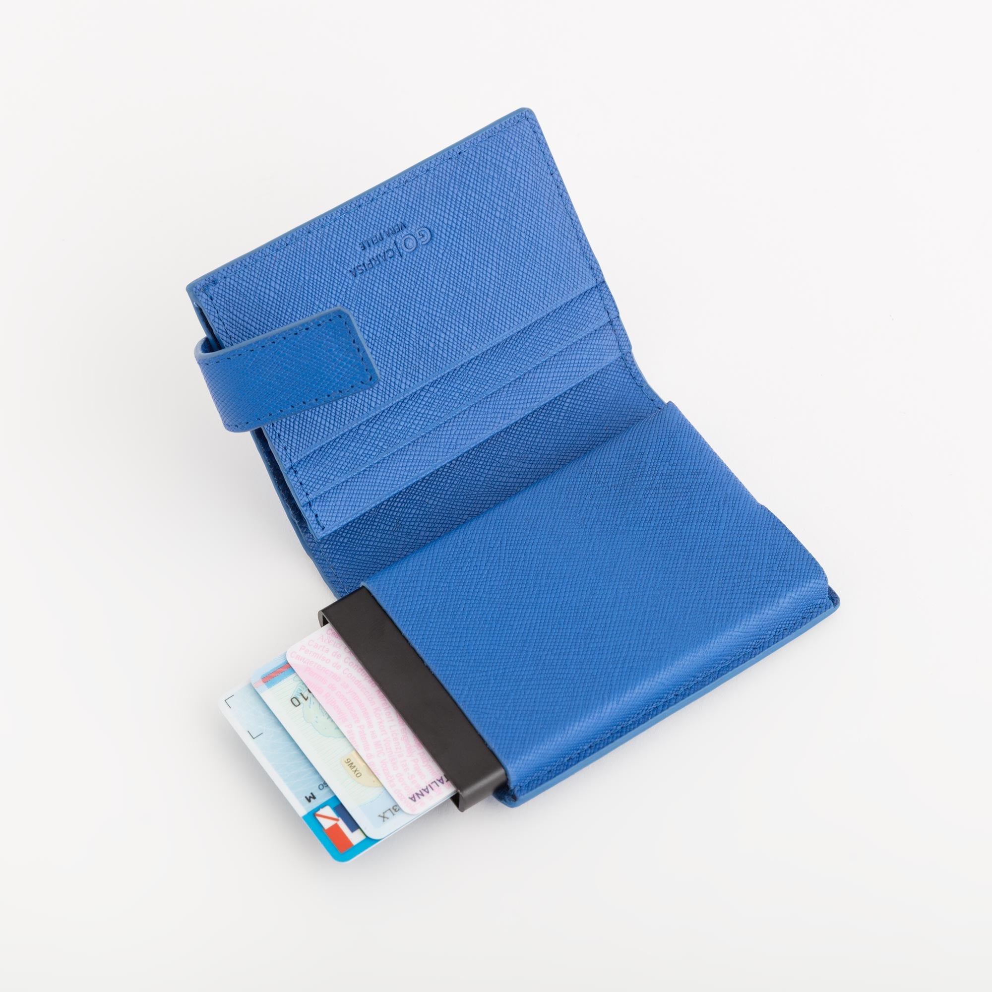 Men's Credit Card Holder - Ilasy go Electric Blue