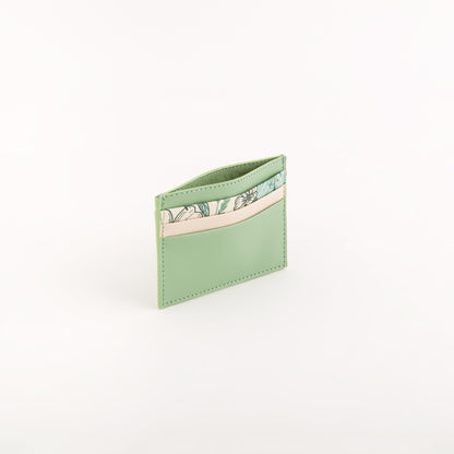 Kreditkartenetuis für Damen - Ambrosia Accessoires Pistazie/Mehrfarbig