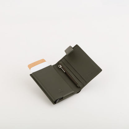Portacarte Di Credito Uomo - Ilasy new Verde Militare