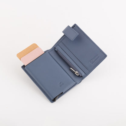 Portacarte Di Credito Uomo - Ilasy new Blu Polvere