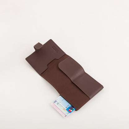Portacarte Di Credito Uomo - Ilasy new Cioccolato