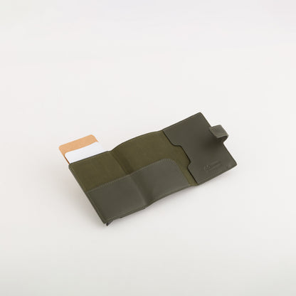 Portacarte Di Credito Uomo - Ilasy new Verde Militare