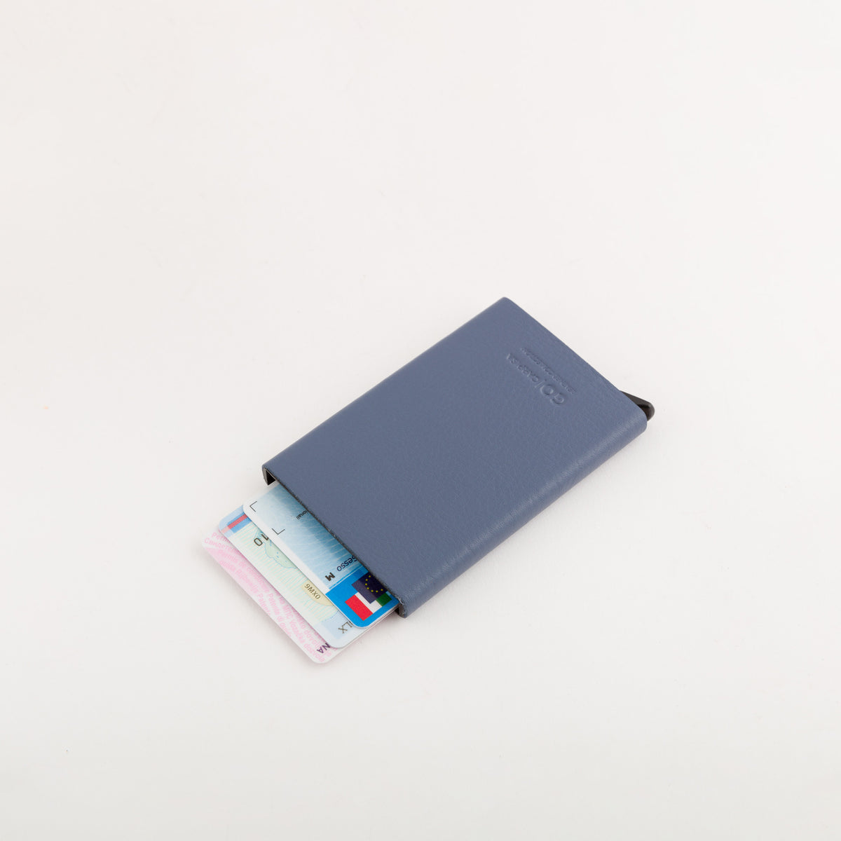 Portacarte Di Credito Uomo - Ilasy new Blu Polvere