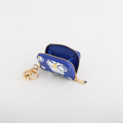 Portamonete Con Portachiavi Donna - Acqua wallet v2 Blu Elettrico/Multicolore