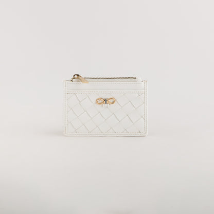 Damenhandtasche mit Schlüsselbund - Jasmine Wallet v5 Weiß