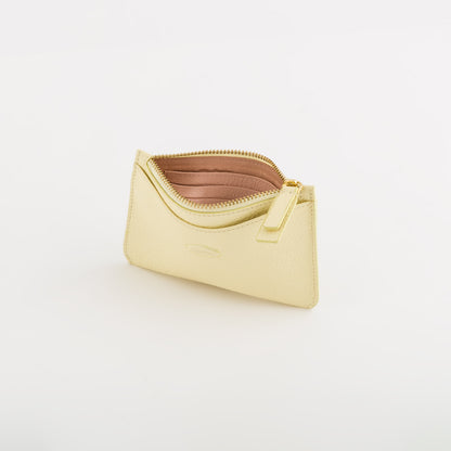 Damen-Geldbörse mit Schlüsselanhänger – Delta Spring Giallo Limone