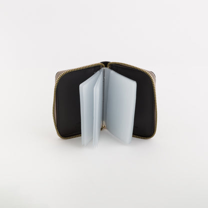 Women's Credit Card Holder - Diana Wallet Taupe/Black