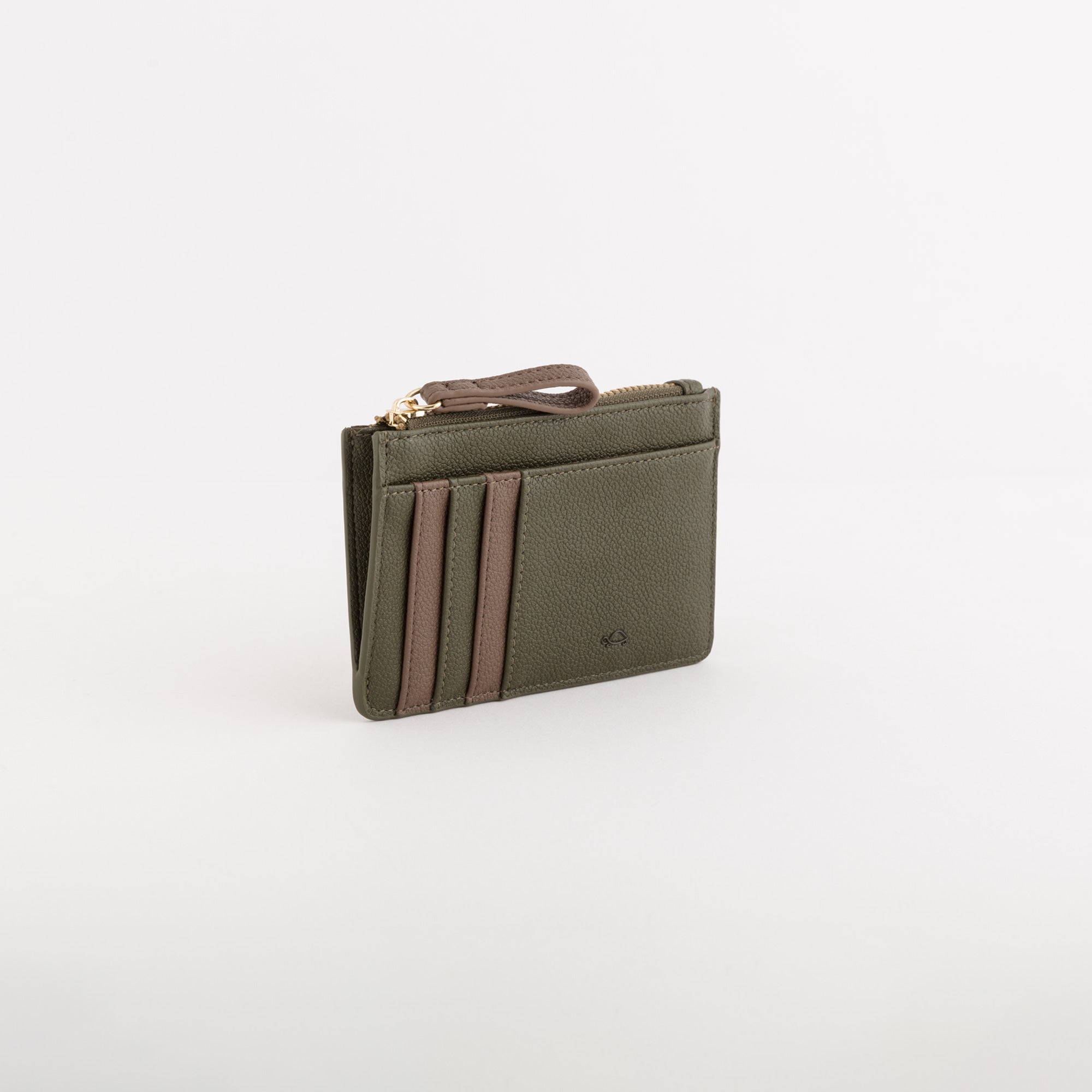 P/Monete Con P/Carte Credito Donna - Berna wallet Bosco/Tortora