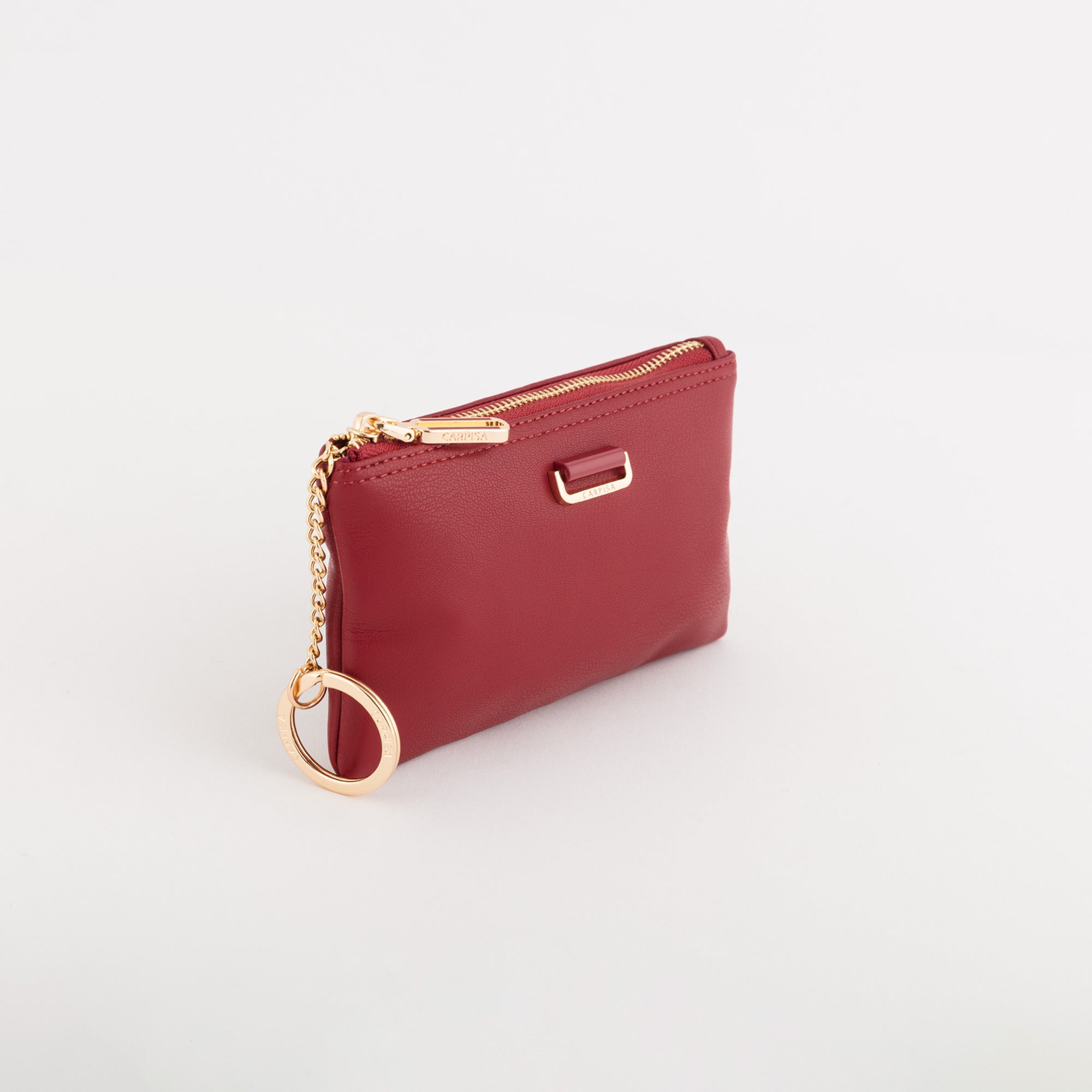 Portamonete Con Portachiavi Donna - Zurigo wallet Rosso
