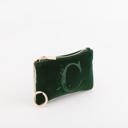 Portamonete Con Portachiavi Donna - Clarice v2 Bosco