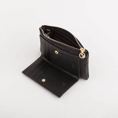 Portamonete Con Portachiavi Donna - Natalie wallet Nero