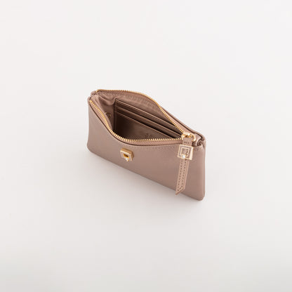 Portamonete Con Portachiavi Donna - Ginger wallet Bronzo