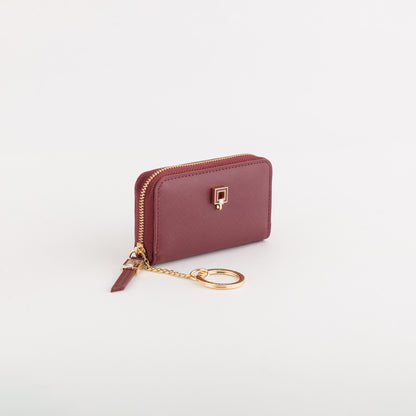 Portamonete Con Portachiavi Donna - Ginger wallet Ciliegia