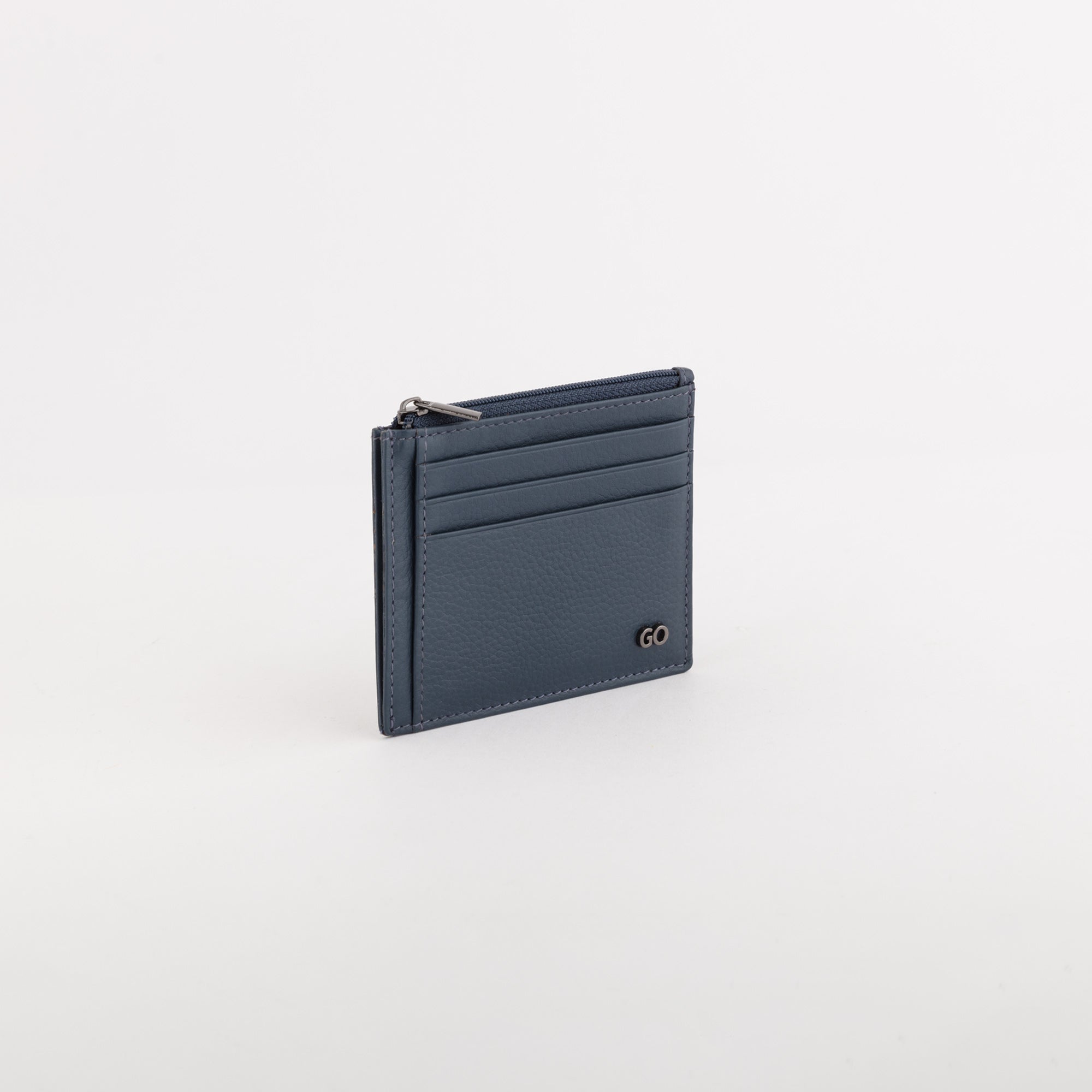 Men's Coin Purse with Credit Card Holder - Mark Navy blue