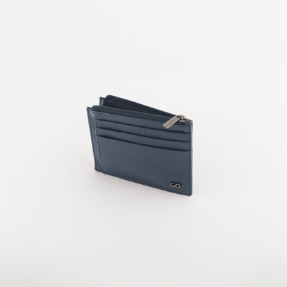 Men's Coin Purse with Credit Card Holder - Mark Navy blue