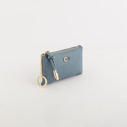 Damenhandtasche mit Schlüsselbund - Erica Wallet Blu Gazza
