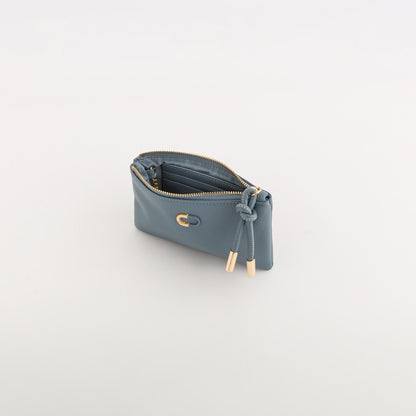 Damenhandtasche mit Schlüsselbund - Erica Wallet Blu Gazza