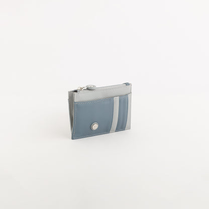 P/Coins With P/Credit Cards Women - Azalea wallet v1 Dusty Azure Blue
