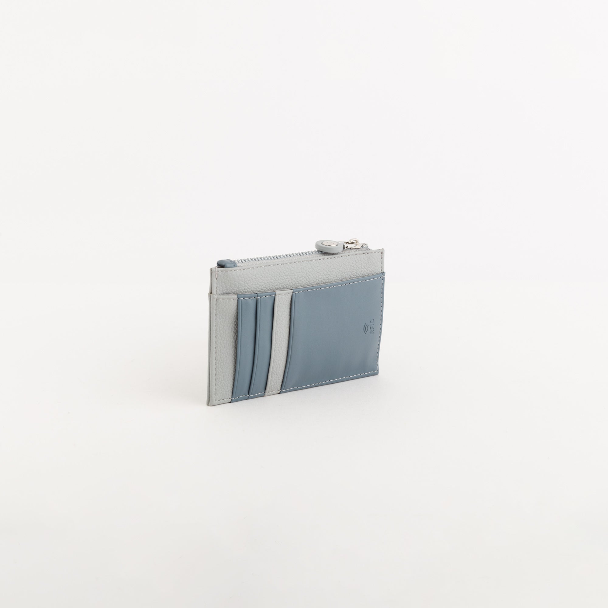 P/Coins With P/Credit Cards Women - Azalea wallet v1 Dusty Azure Blue