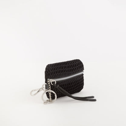 Women's Purse With Keychain - Aryna beauty Black