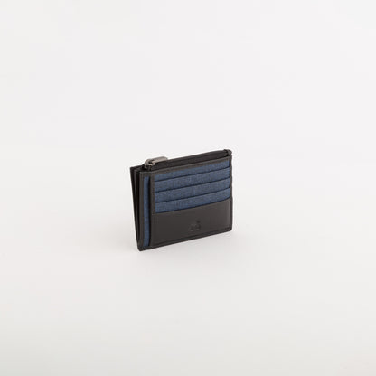 Kreditkartenetui mit Münzfach - Squad Wallet Blu Jeans