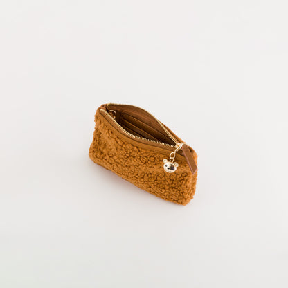 Portamonete Con Portachiavi Donna - Fabiola wallet Cuoio