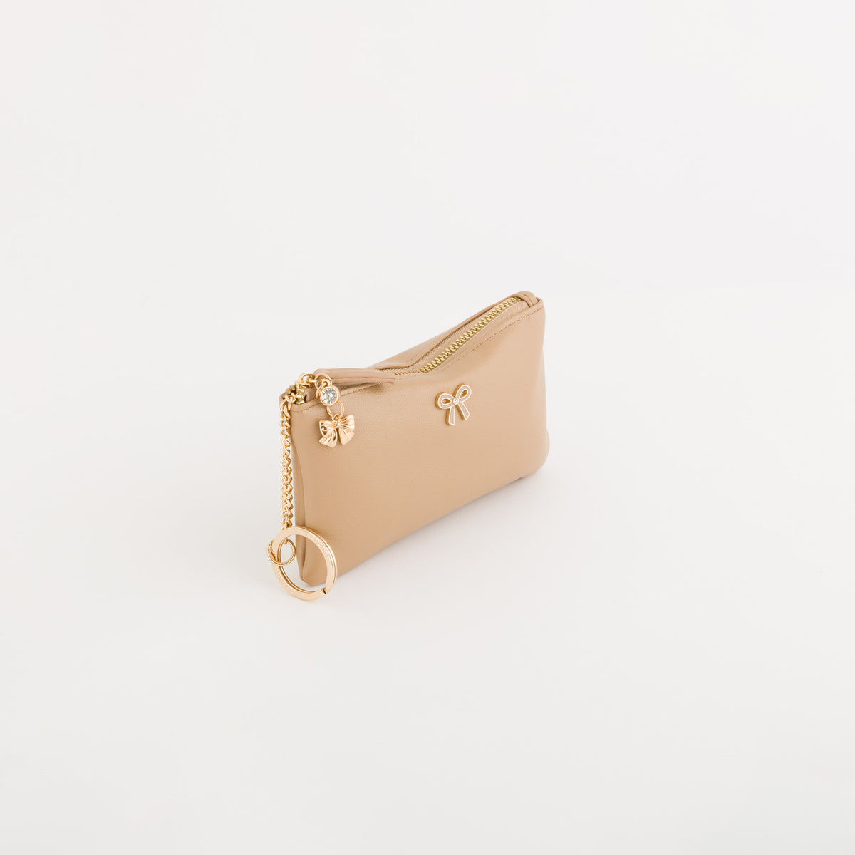 Portamonete Con Portachiavi Donna - Dafne wallet v3 Sabbia