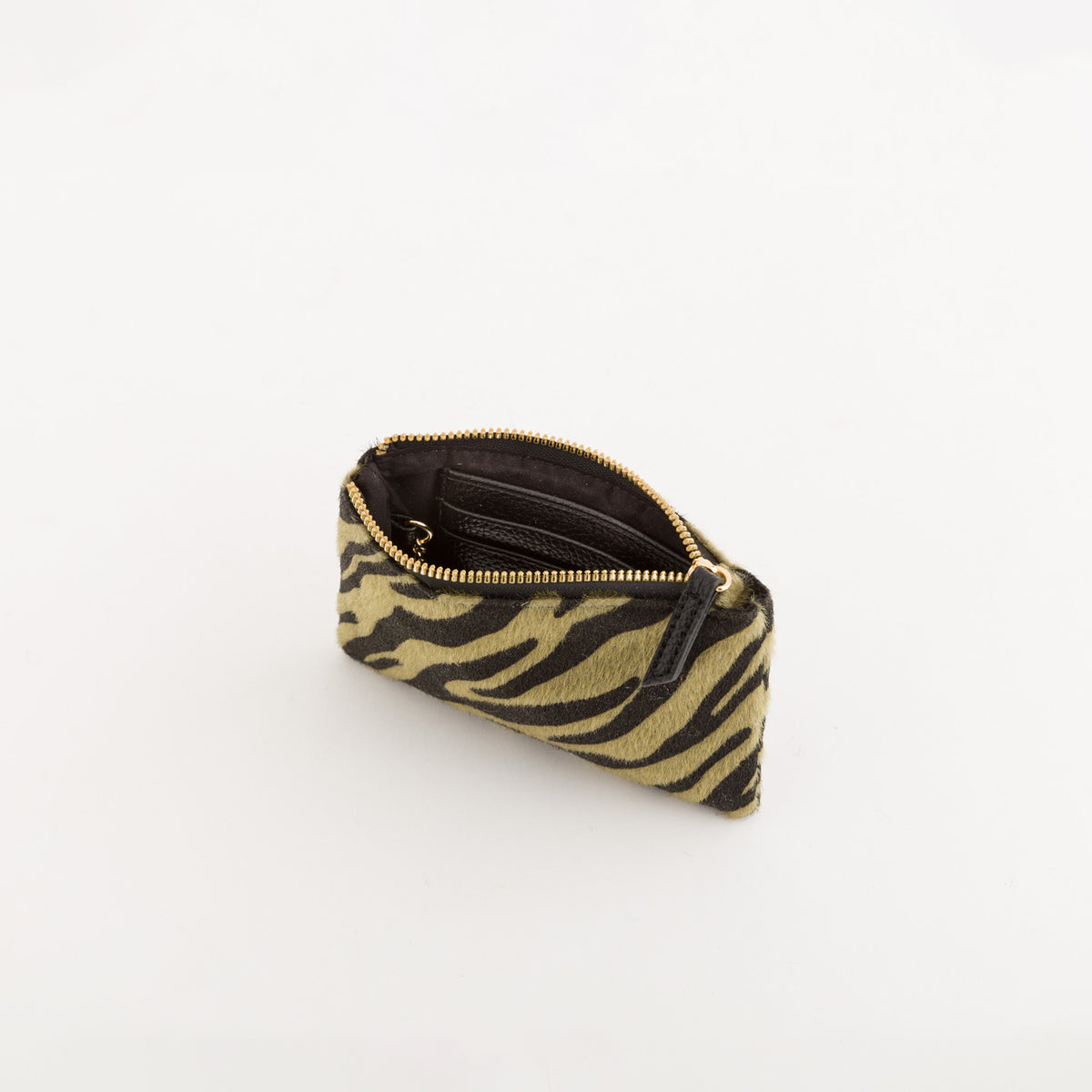 Portamonete Con Portachiavi Donna - Emily wallet v4 Nero/Oliva