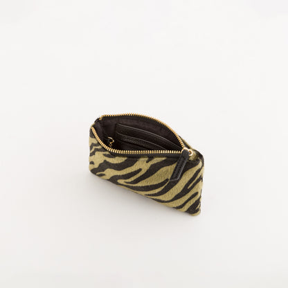 Portamonete Con Portachiavi Donna - Emily wallet v4 Nero/Oliva