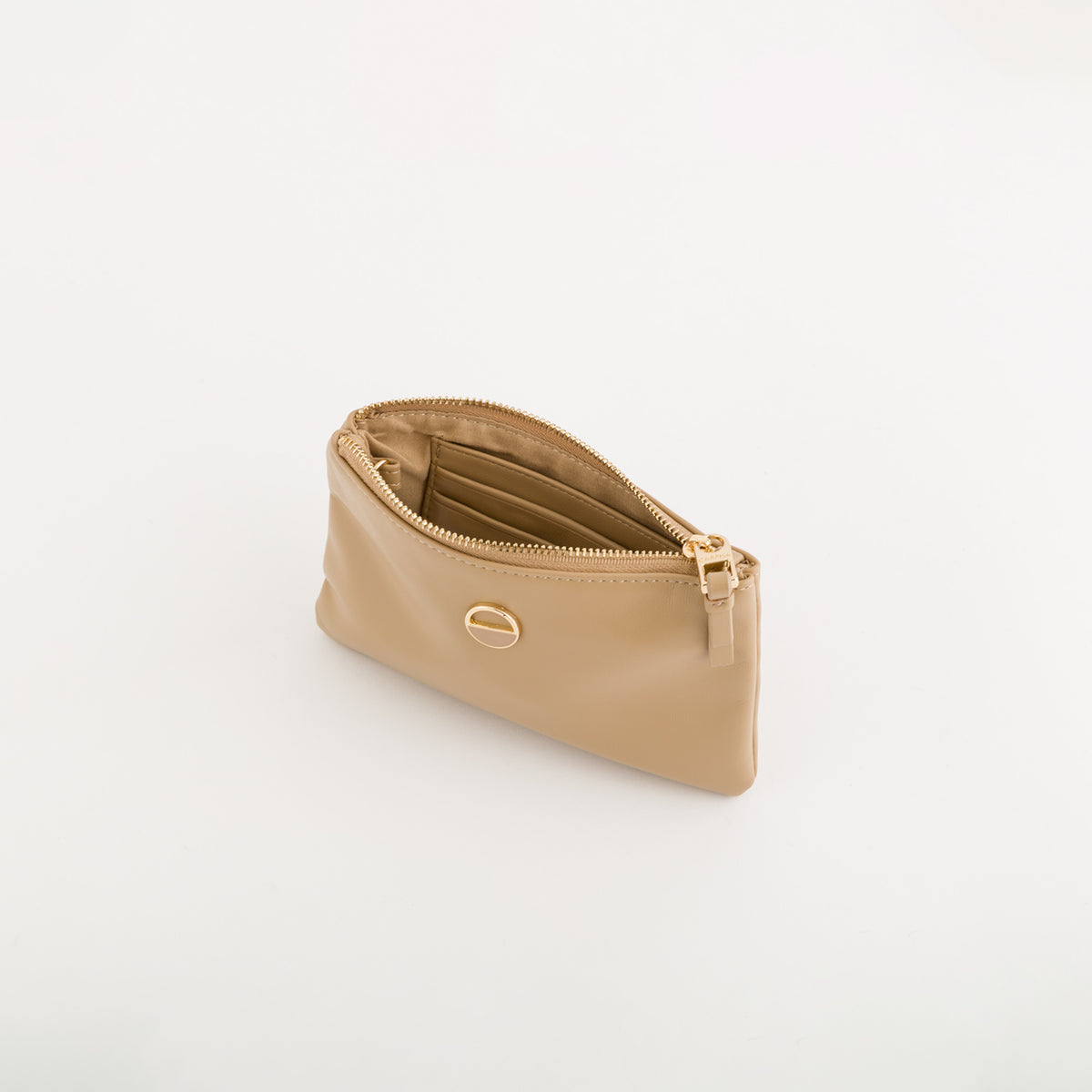 Portamonete Con Portachiavi Donna - Megan wallet v2 Sabbia
