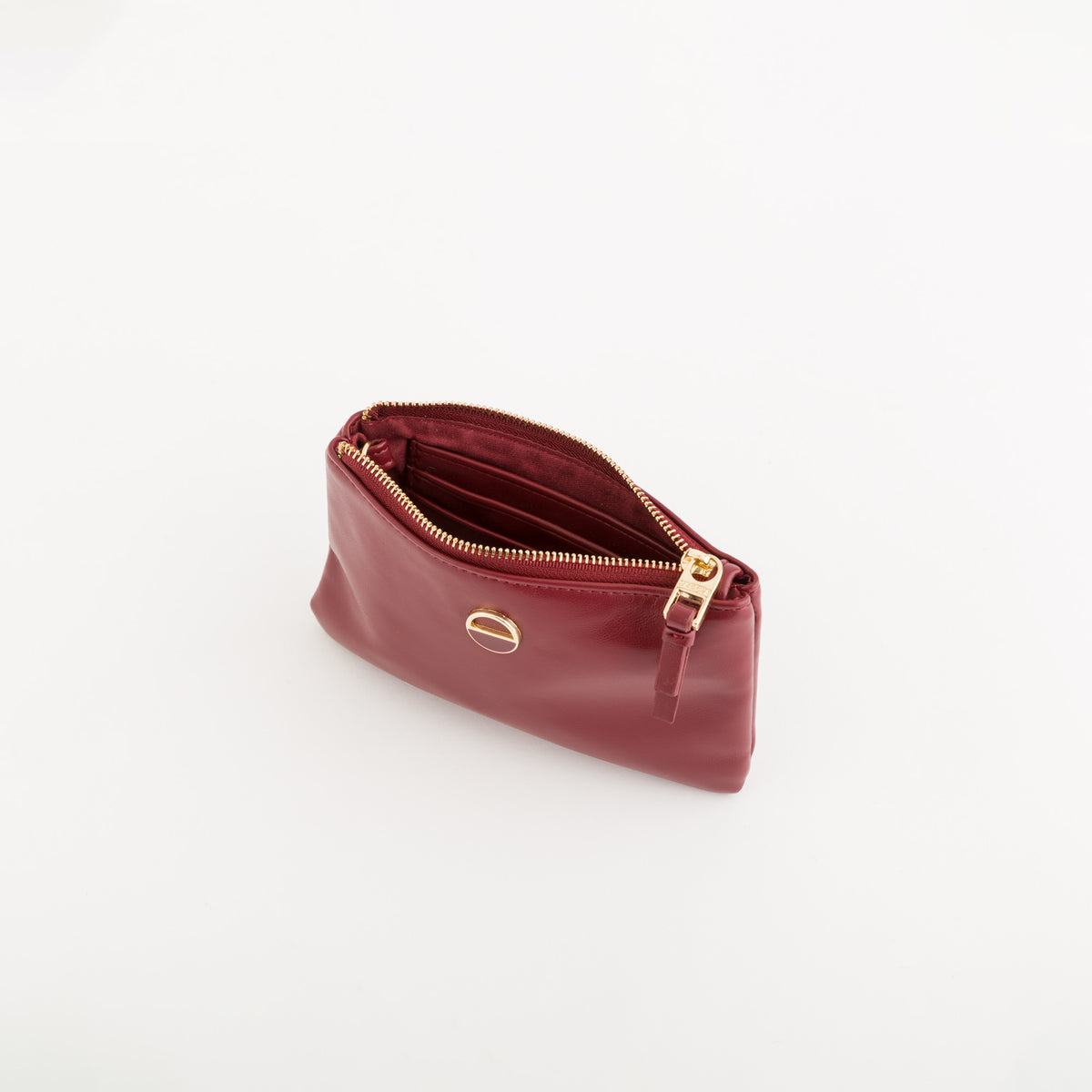 Portamonete Con Portachiavi Donna - Megan wallet v2 Rubino