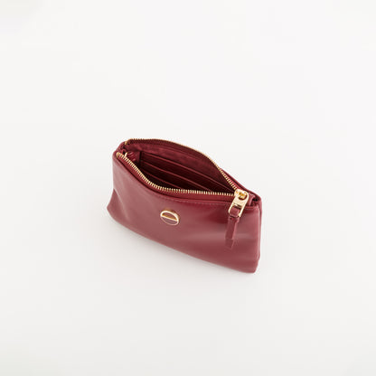 Portamonete Con Portachiavi Donna - Megan wallet v2 Rubino