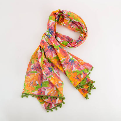 Pareo - Tara Sarong 2 Koralle/Mehrfarbig