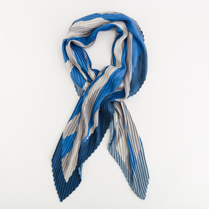 Damenschal - Halstuch Marineblau/Mehrfarbig