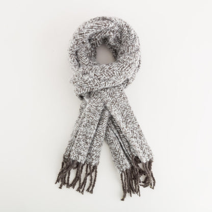 Damenschal - Everest Grau/Mehrfarbig