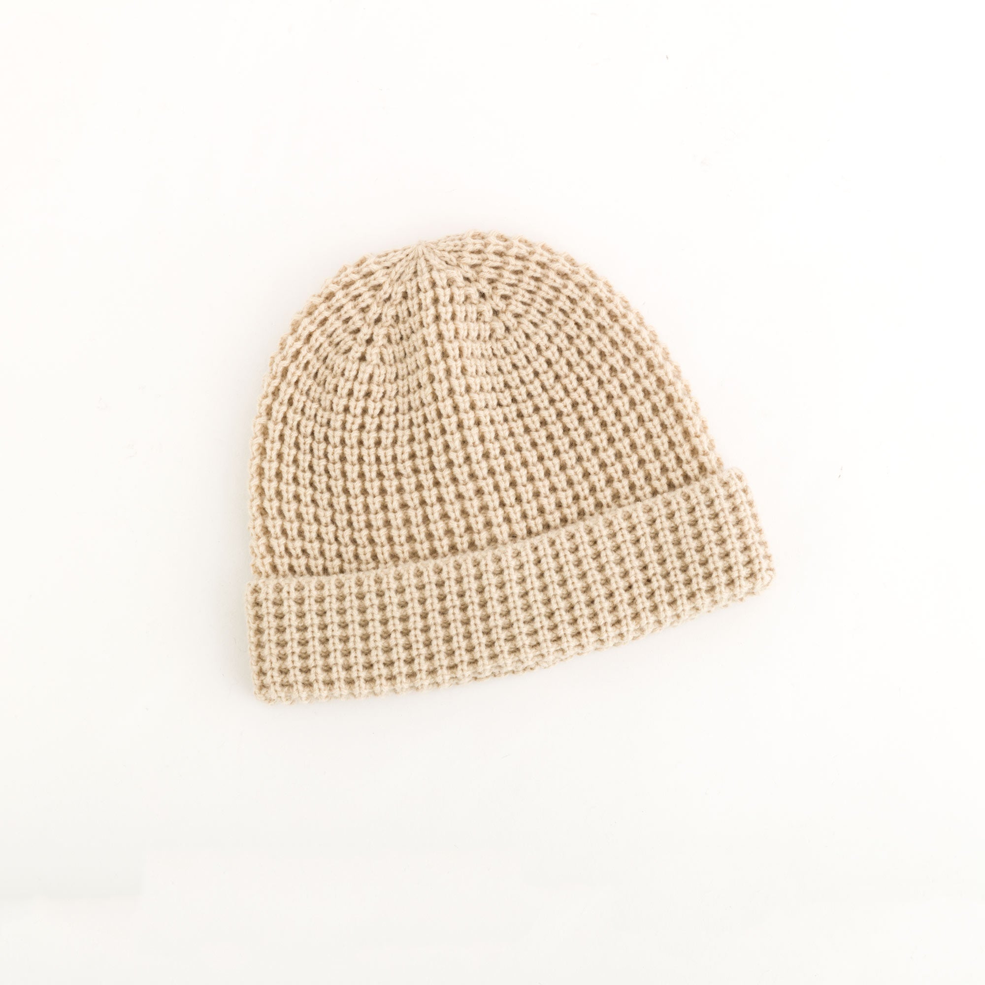 Men's Hat - Man textile winter 2 Ecru