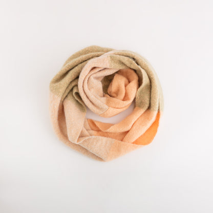Cubrecuello para mujer - Austria Albaricoque/Multicolor