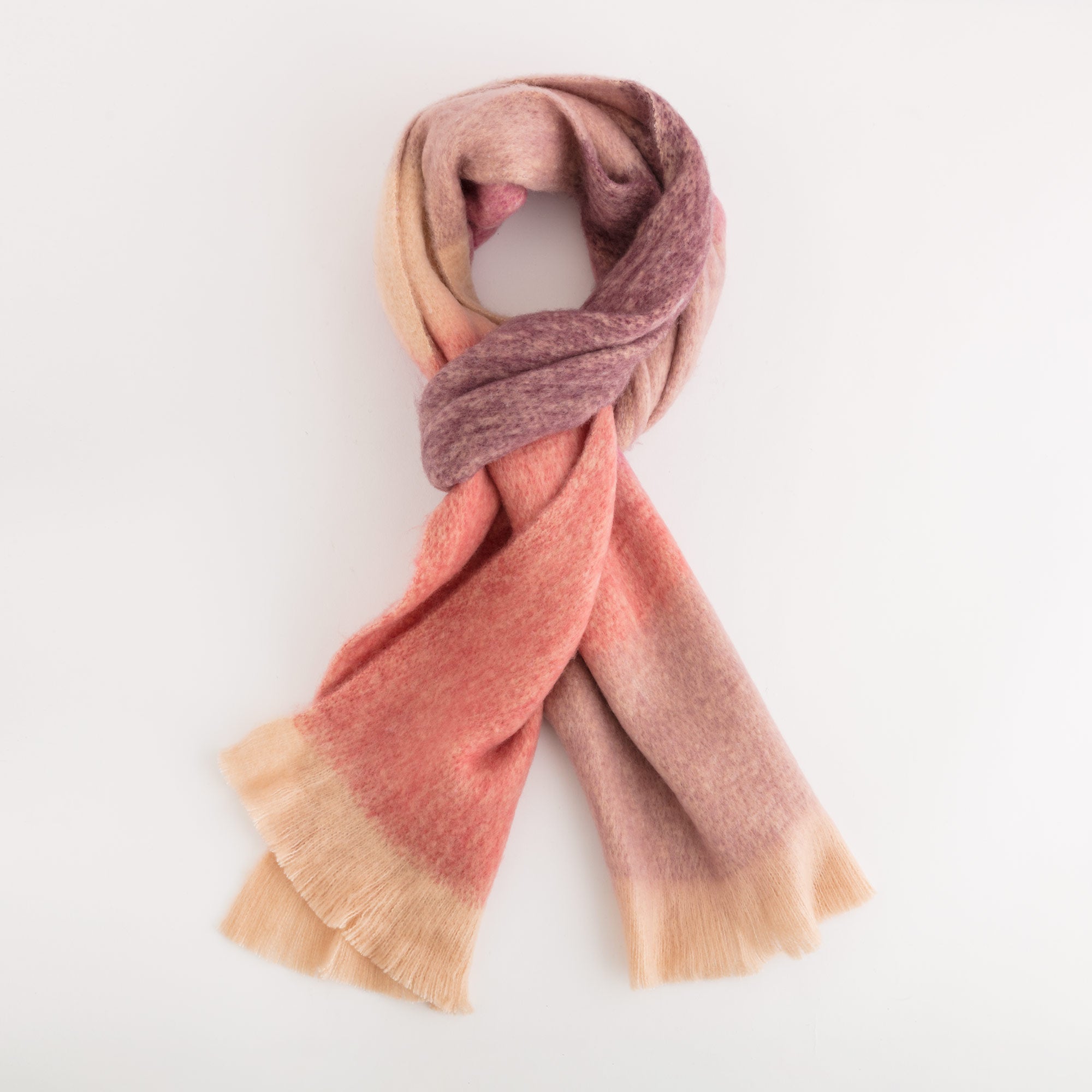 Bufanda para mujer - Austria Ciruela/Multicolor