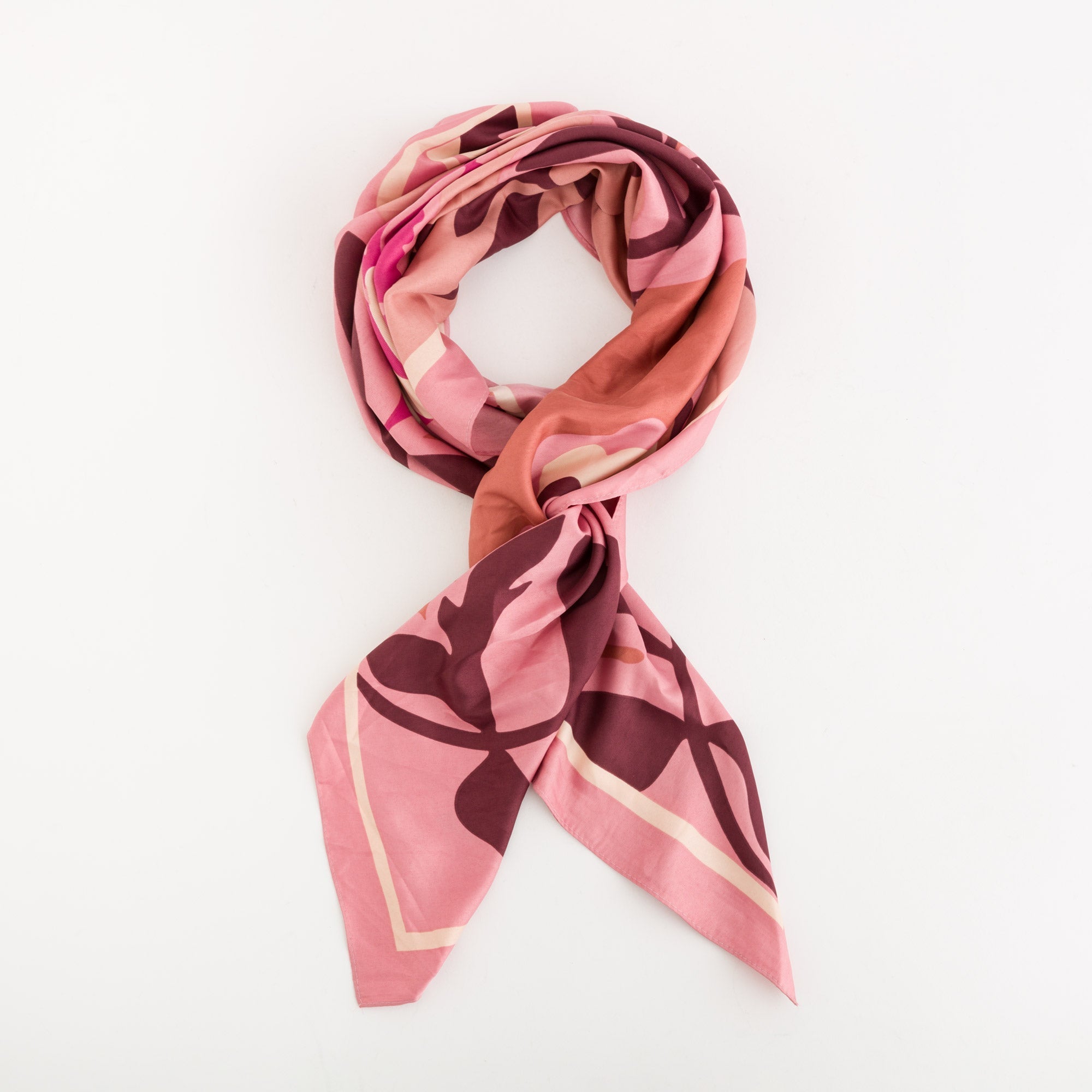 Foulard Donna - Foulard Cipria/Multicolore