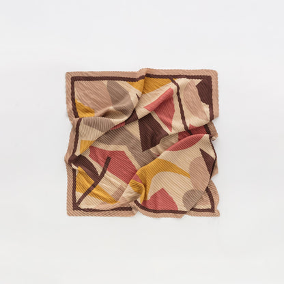 Foulard Donna - Foulard Nocciola/Multicolore