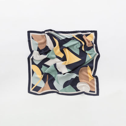 Foulard Donna - Foulard Blu Navy/Multicolore