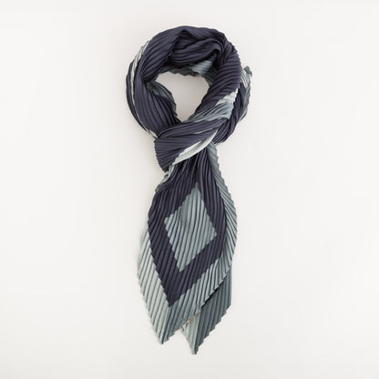 Damenschal - Halstuch Mehrfarbiges Blau Elster