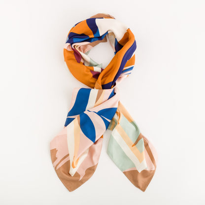 Women's Scarf - Scarf Pink/Multicolor