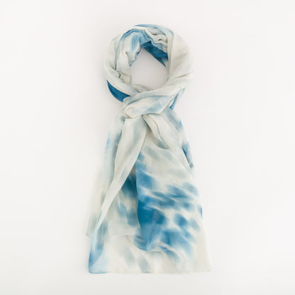 Pashmina - Gemme Blu Gazza Multicolore